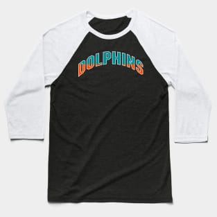 Dolphins Baseball T-Shirt